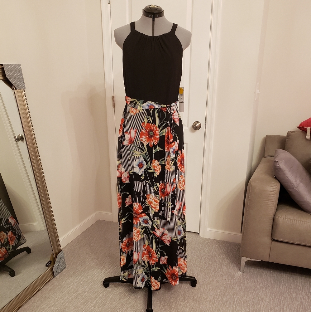 R&K Halter dress- Sz 8